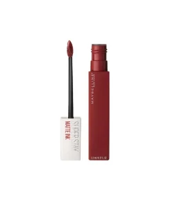 MAYBELLINE Superstay Matte Ink Pintalabios Tono 50 Voyager Color Vino| Gloss
