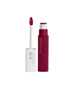 MAYBELLINE Superstay Matte Ink Pintalabios Mate Tono 115 Founder Color Vino| Gloss