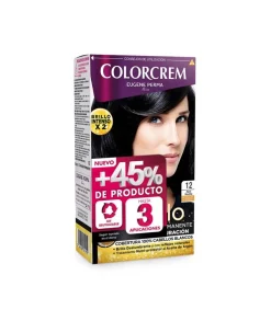 COLORCREM Tinte Capilar 12 Azul Noche| Tinte Permanente