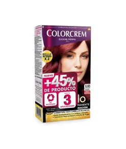 COLORCREM Tinte Capilar 6.66 Rojo Intenso| Tinte Permanente
