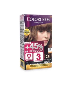 COLORCREM Tinte Capilar 70 Rubio| Tinte Permanente