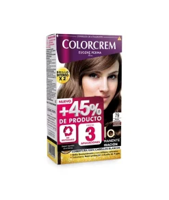 COLORCREM Tinte Capilar 79 Rubio Caramelo| Tinte Permanente