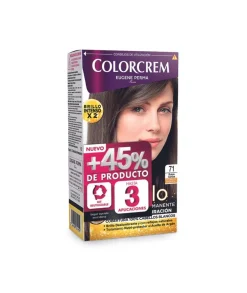 COLORCREM Tinte Capilar 71 Rubio Ceniza| Tinte Permanente
