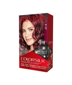 COLORSILK Tinte Capilar N. 48 Borgona| Tinte Permanente