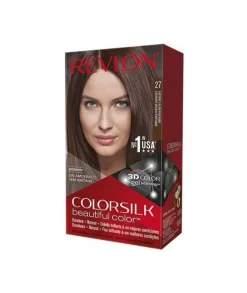 COLORSILK Tinte Capilar N. 27 Castano Calido Profundo| Tinte Permanente