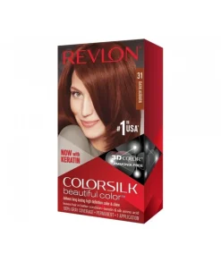 COLORSILK Tinte Capilar N. 31 Castano Oscuro Cobrizo| Tinte Permanente