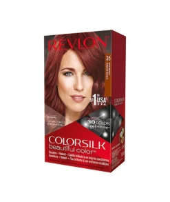 COLORSILK Tinte Capilar N. 35 Rojo Vibrante| Tinte Permanente