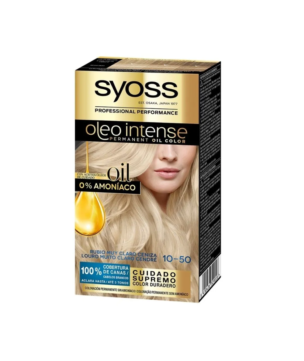 SYOSS Tinte Oleo Intense 10-50| Tinte Permanente