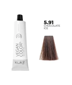 KUKIT Tinte Profesional Tono 5.91| Coloración Profesional