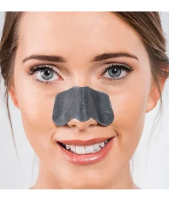 IROHA NATURE Tiras De Nariz Carbon - Limpieza Puntos Negros (5 Uds)| Mascarillas Faciales