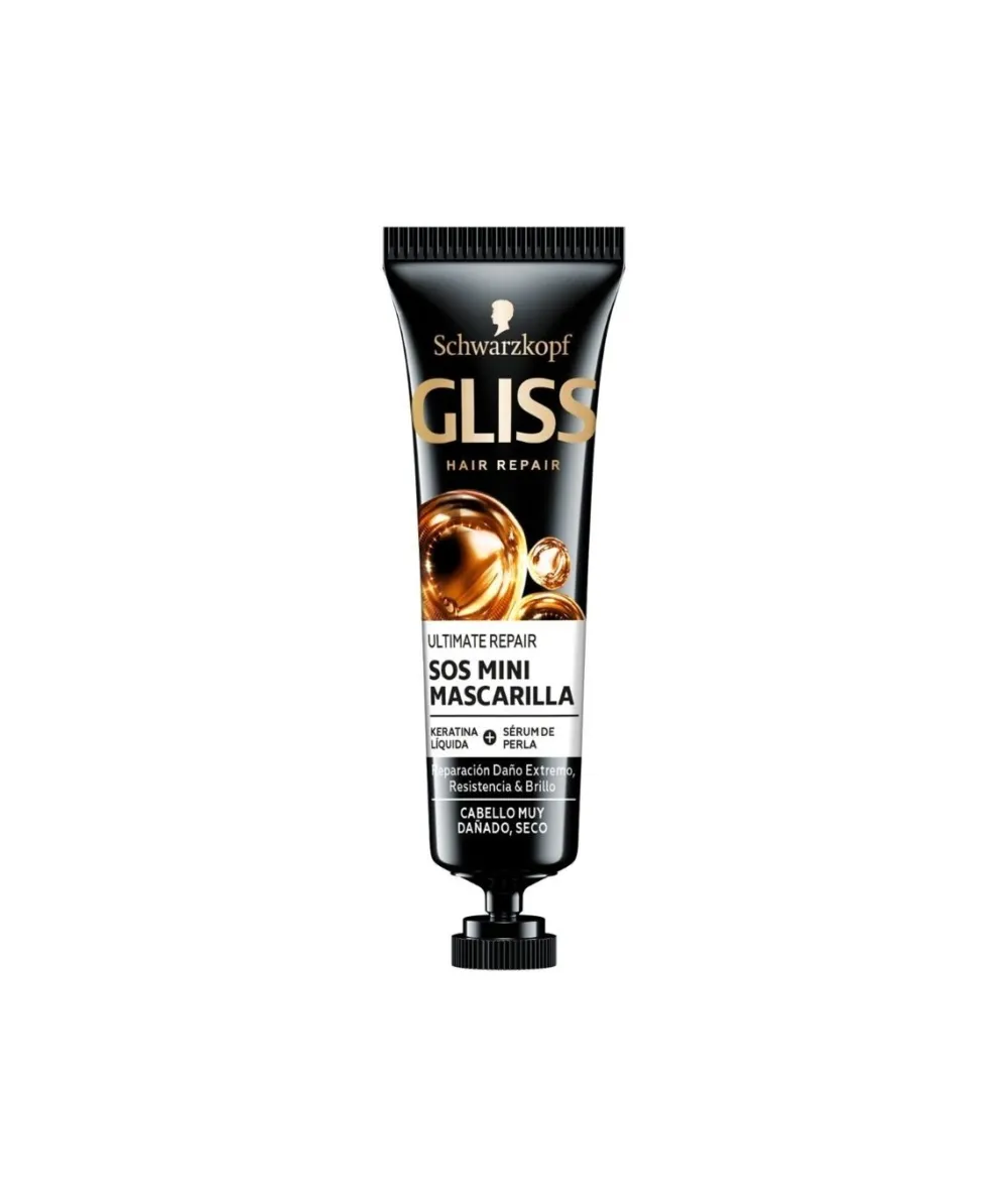 GLISS Ultimate Repair Mascarilla Formato Viaje 20 Ml| Mascarilla Capilar